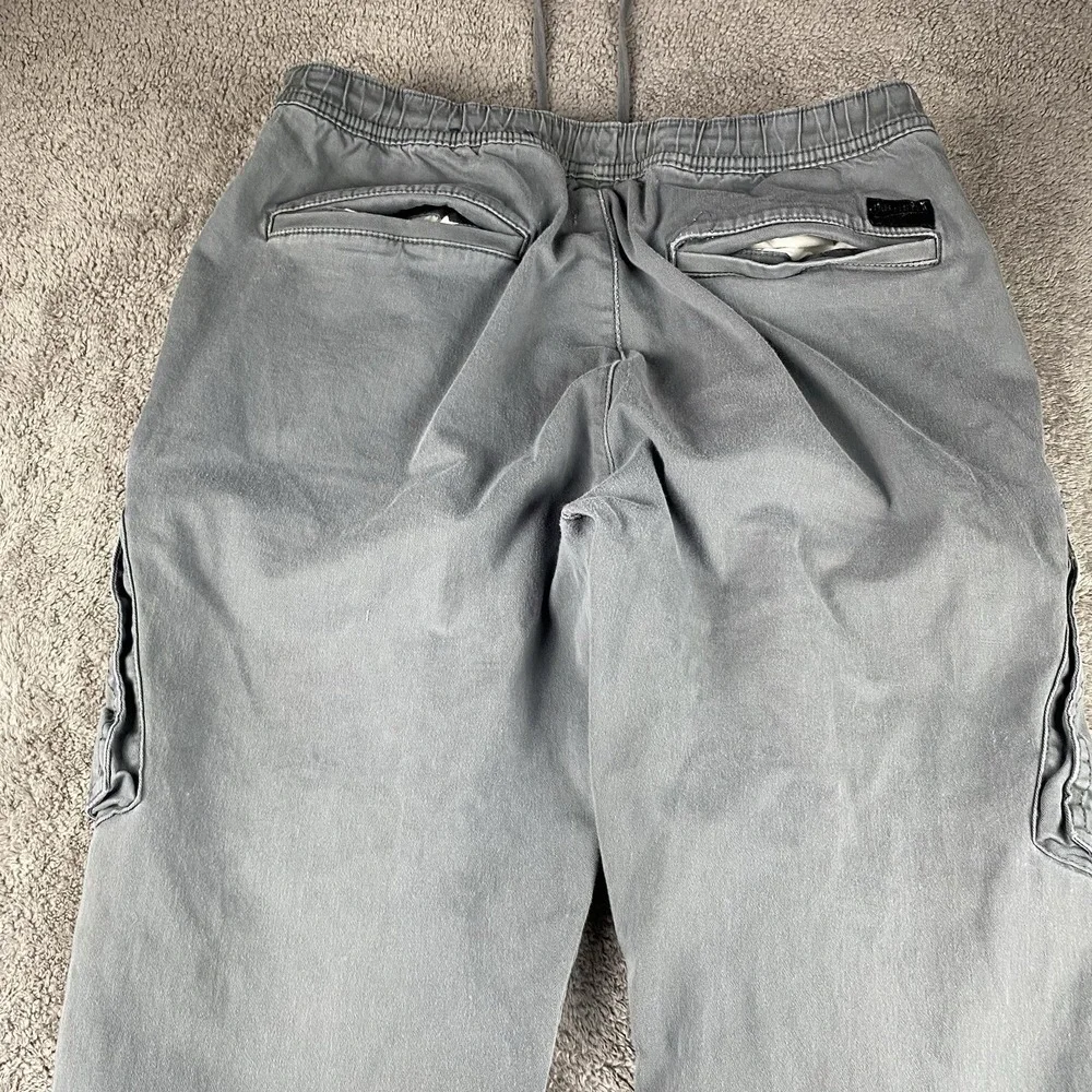 Hollister Stacked Skinny Jogger Mens Large Gray Advanced Stretch